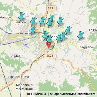 Mappa Via Cardinal Massaia, 52100 Arezzo AR, Italia (1.90538)