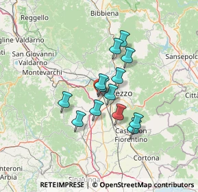 Mappa 52100 Battifolle AR, Italia (10.14615)