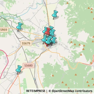 Mappa Via IV Novembre, 52100 Arezzo AR, Italia (2.47333)
