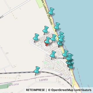 Mappa Via Vasco de Gama, 62017 Porto Recanati MC, Italia (0.44444)
