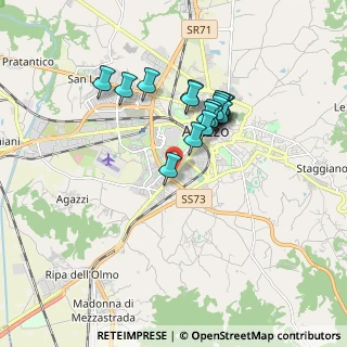 Mappa Via Toselli Maggiore, 52100 Arezzo AR, Italia (1.47059)