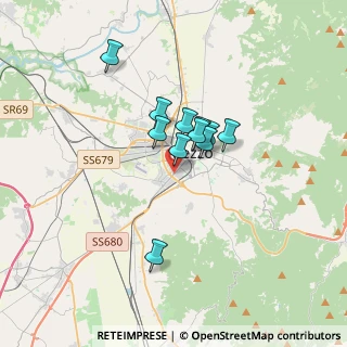 Mappa Via Toselli Maggiore, 52100 Arezzo AR, Italia (2.37545)