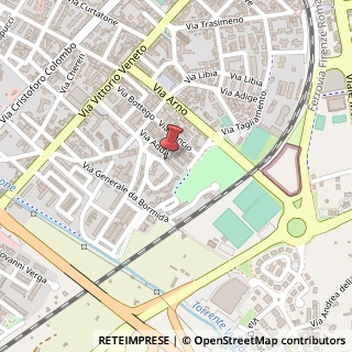 Mappa Via Adda, 17, 52100 Arezzo, Arezzo (Toscana)