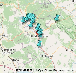 Mappa Citta' Di Castello, 06012 Città di Castello PG, Italia (10.06333)