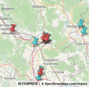 Mappa Via Vasco de Gama, 52100 Arezzo AR, Italia (14.12)