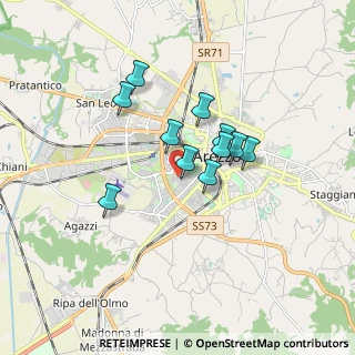 Mappa Via Vasco de Gama, 52100 Arezzo AR, Italia (1.31545)