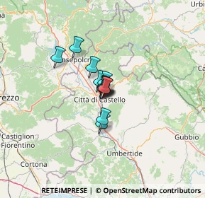 Mappa Via Sant'Amanzio, 06012 Città di Castello PG, Italia (5.77417)