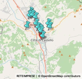 Mappa Via Plinio il Giovane, 06012 Città di Castello PG, Italia (2.81429)