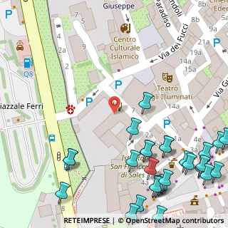Mappa Via Cacciatori del Tevere, 06012 Città di Castello PG, Italia (0.09286)