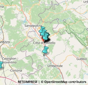Mappa Via Cacciatori del Tevere, 06012 Città di Castello PG, Italia (5.52818)