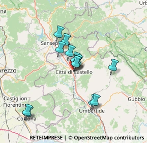 Mappa Via Cacciatori del Tevere, 06012 Città di Castello PG, Italia (12.04154)