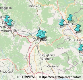 Mappa Via Piave, 52100 Arezzo AR, Italia (17.46)