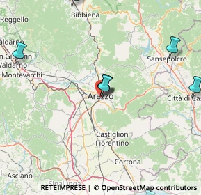 Mappa Via Piave, 52100 Arezzo AR, Italia (29.8575)