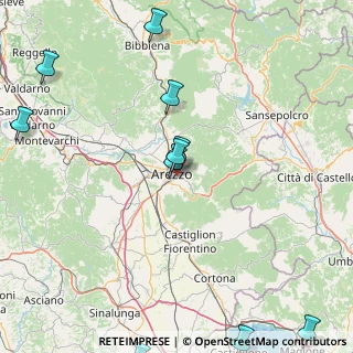 Mappa Via Giambologna, 52100 Arezzo AR, Italia (39.0615)