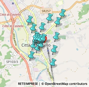 Mappa Via Luca della Robbia, 06012 Città di Castello PG, Italia (0.6415)