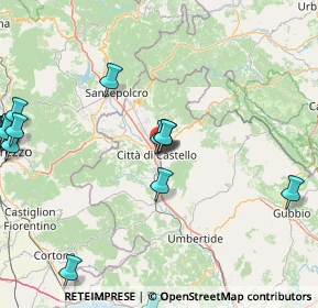 Mappa Via Luca della Robbia, 06012 Città di Castello PG, Italia (25.70294)