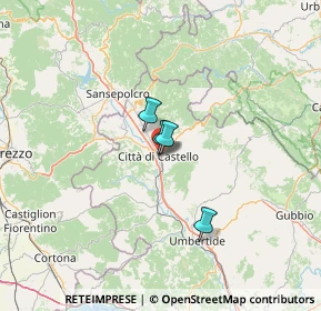 Mappa Via Martiri della Libertà, 06012 Città di Castello PG, Italia (49.02462)