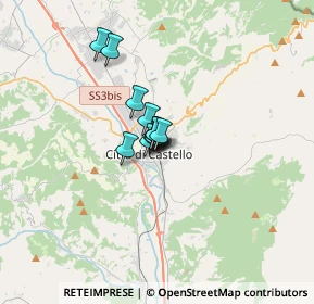 Mappa Via Luca della Robbia, 06012 Città di Castello PG, Italia (1.52333)