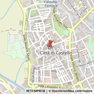 Mappa Via S. Apollinare, 1, 06012 Città di Castello, Perugia (Umbria)