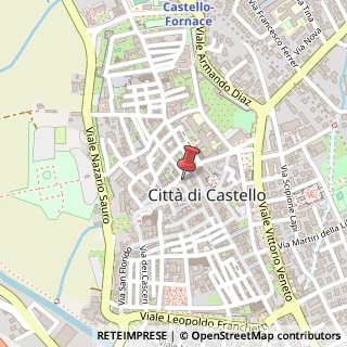 Mappa Via Carlo Liviero, 9, 06012 Città di Castello, Perugia (Umbria)