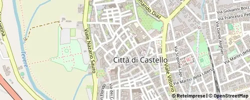 Mappa Città di Castello