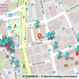 Mappa Via Antonio Labriola, 06012 Città di Castello PG, Italia (0.084)