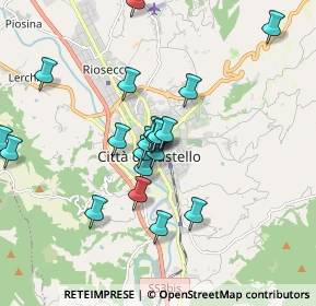 Mappa Via Antonio Labriola, 06012 Città di Castello PG, Italia (1.728)