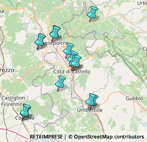Mappa Via Nerio Moscoli, 06012 Città di Castello PG, Italia (15.00714)