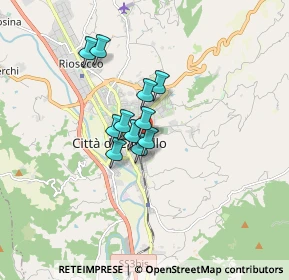 Mappa Via Nerio Moscoli, 06012 Città di Castello PG, Italia (1.07182)