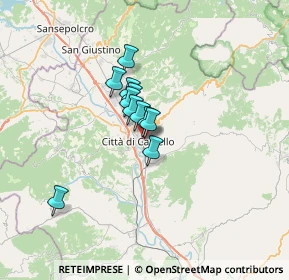 Mappa Via Nerio Moscoli, 06012 Città di Castello PG, Italia (4.05818)