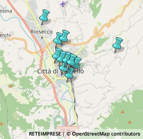 Mappa Via Giacomo Leopardi, 06012 Città di Castello PG, Italia (1.12091)