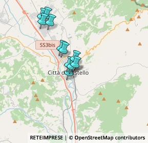 Mappa Via Giacomo Leopardi, 06012 Città di Castello PG, Italia (2.84)