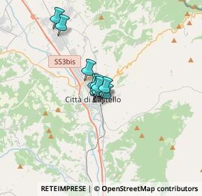 Mappa Via Giacomo Leopardi, 06012 Città di Castello PG, Italia (1.70273)