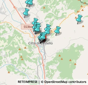 Mappa Via Giacomo Leopardi, 06012 Città di Castello PG, Italia (2.5675)