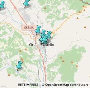Mappa Via Giacomo Leopardi, 06012 Città di Castello PG, Italia (2.78818)