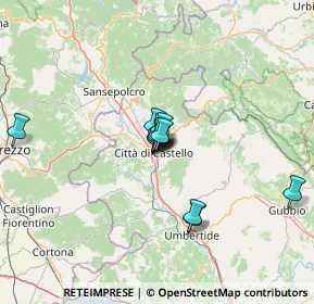 Mappa Via Giacomo Leopardi, 06012 Città di Castello PG, Italia (8.60667)