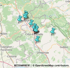 Mappa Via Giacomo Leopardi, 06012 Città di Castello PG, Italia (8.66833)