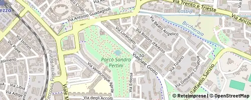Mappa Arezzo