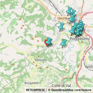 Mappa Via Lazio, 53036 Poggibonsi SI, Italia (2.7005)