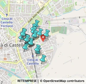 Mappa Via Sant'Amanzio, 06012 Città di Castello PG, Italia (0.3605)