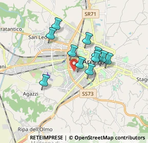 Mappa Via Magellano, 52100 Arezzo AR, Italia (1.34364)