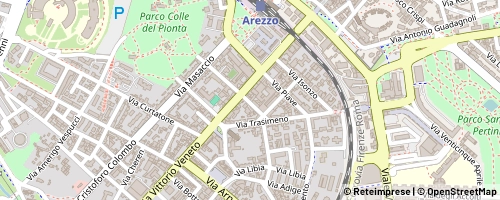 Mappa Arezzo