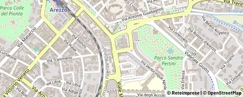 Mappa Arezzo
