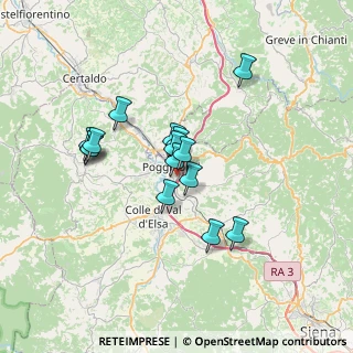 Mappa Via Sotto la Fortezza, 53036 Poggibonsi SI, Italia (5.68067)