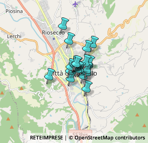 Mappa Via Bufalini, 06012 Città di Castello PG, Italia (0.757)