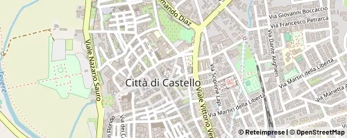 Mappa Città di Castello