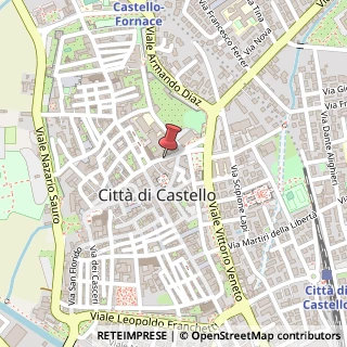 Mappa Via Albizzini, 19, 06012 Città di Castello, Perugia (Umbria)