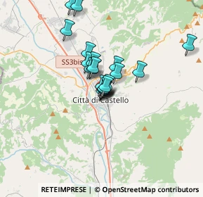 Mappa Via Bufalini, 06012 Città di Castello PG, Italia (2.341)