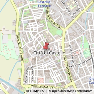 Mappa Piazza Giacomo Matteotti, 06012 Città di Castello PG, Italia, 06012 Città di Castello, Perugia (Umbria)