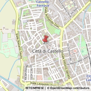 Mappa Via M.angeloni, 06012 Città di Castello, Perugia (Umbria)